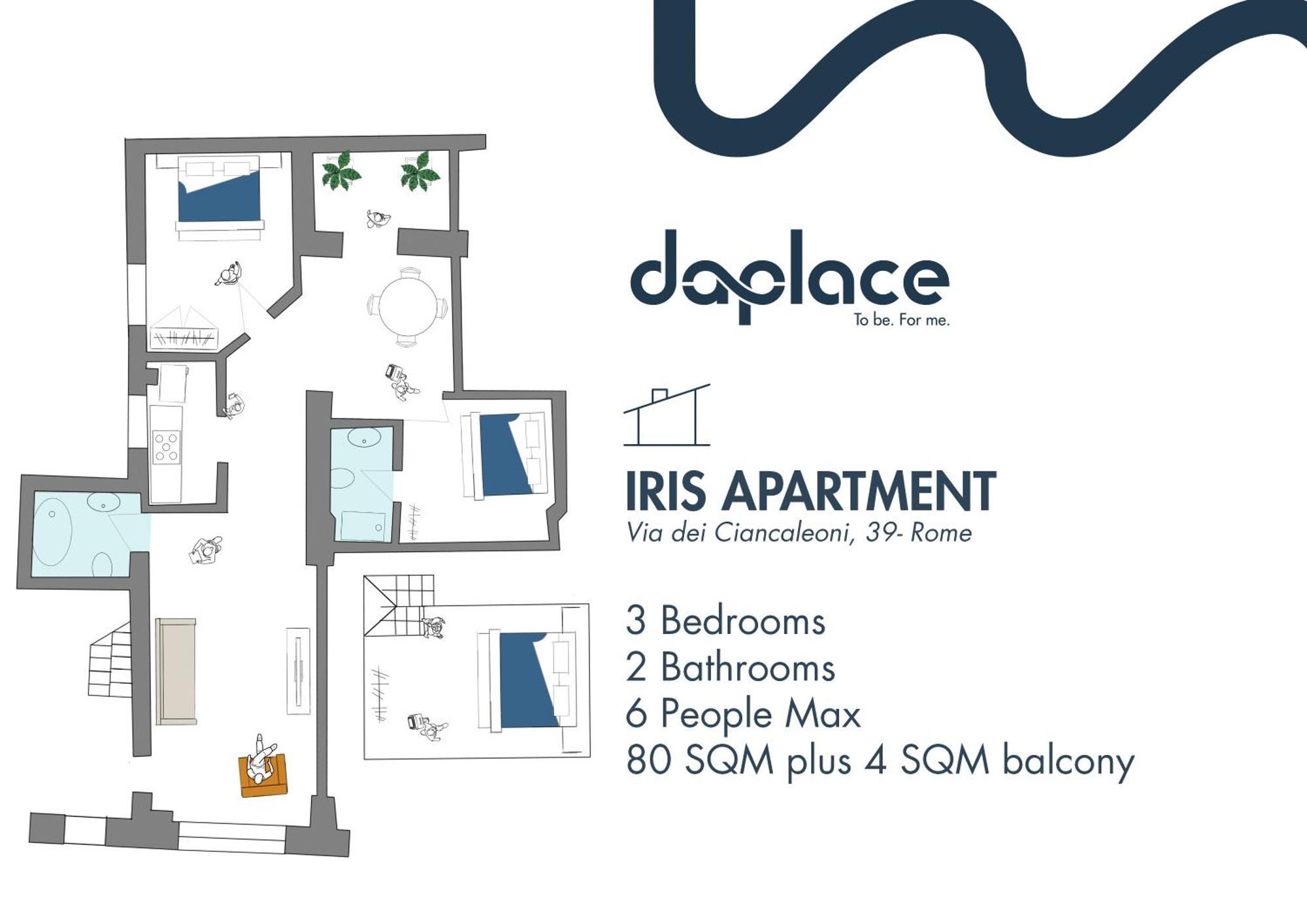 Daplace - Iris Apartment Rome Extérieur photo